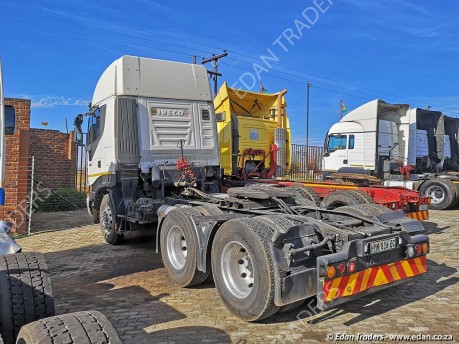 2013 Iveco 430 double diff truck tractor for sale, rear