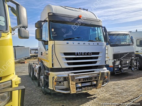 2013 Iveco 430 double diff truck tractor for sale, front