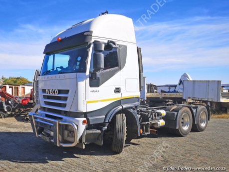2013 Iveco 430 double diff truck tractor for sale, left
