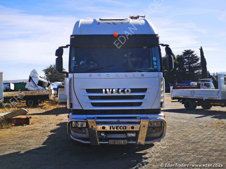 2013 Iveco 430 double diff truck tractor for sale, front