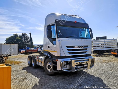 2013 Iveco 430 double diff truck tractor for sale, neat front